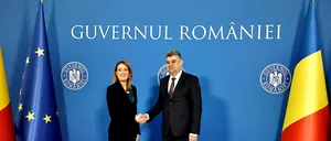 Premierul Marcel Ciolacu o felicită pe Roberta Metsola: ,,Guvernul României este pregătit să continue cooperarea”