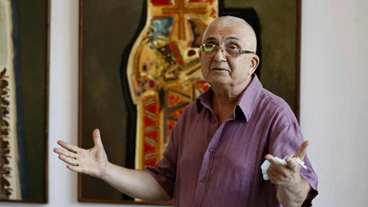 Aurel Pătrașcu, expoziție personală de pictură și grafică la Artoteca Bibliotecii Metropolitane Bucureşti | GALERIE FOTO