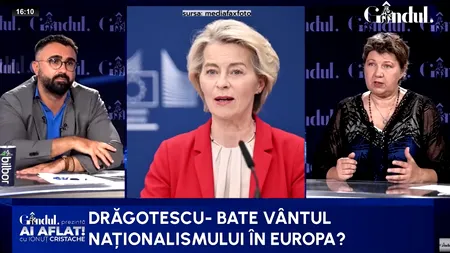 Corina Drăgotescu anticipează declinul Uniunii Europene: Este o revoltă împotriva autocrației impuse de la Bruxelles