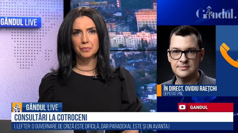 GÂNDUL LIVE. Ovidiu Raețchi: „Cei de la AUR ar trebui să răspundă penal pentru că îi laudă pe Zelea Codreanu și pe Antonescu!”