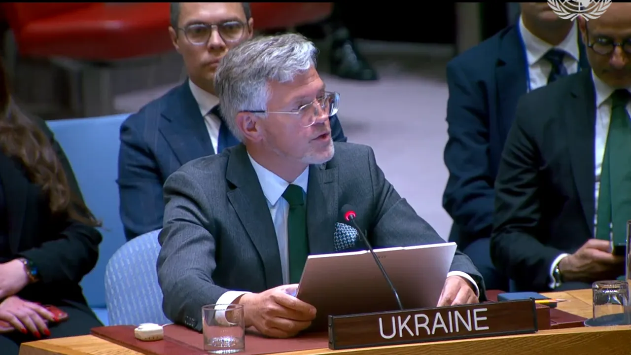 Contre între ruși și ucraineni la ONU, pe tema dronei din Galați. Reprezentantul Rusiei neagă că era rusească. Ucraineanul acuză „teoria conspirației”