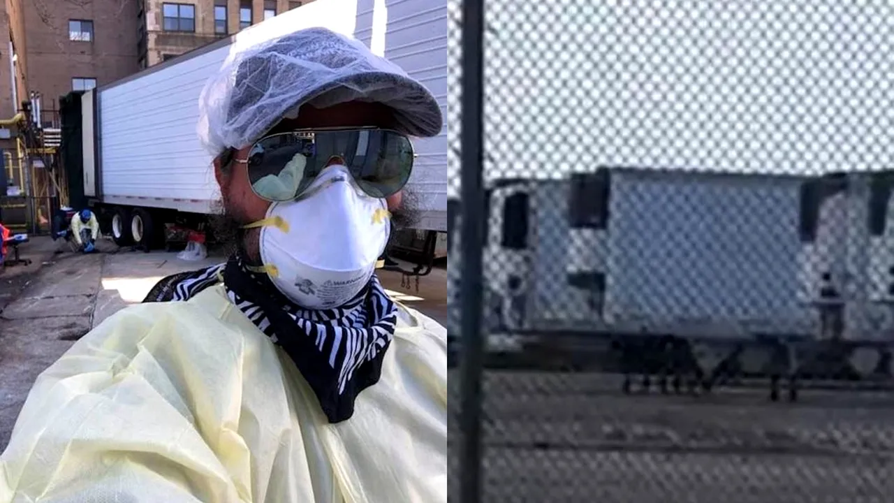 MĂRTURII ÎNFIORĂTOARE. Morții din New York, depozitați în camioane frigorifice pline până la refuz: „Unul dintre rafturi s-a rupt și cadavrele s-au prăbușit unele peste altele”