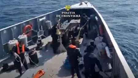 Paza de Coastă a României a tras mai multe focuri de avertizare în zona Mării Negre. O ambarcațiune turcească pescuia ilegal în apele românești