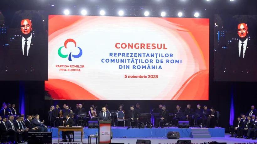 PNL deschide ușa Parlamentului pentru romi / Nicolae Ciucă a vorbit la congresul romilor despre „Evanghelia bogatului nepăsător şi a săracului Lazăr”