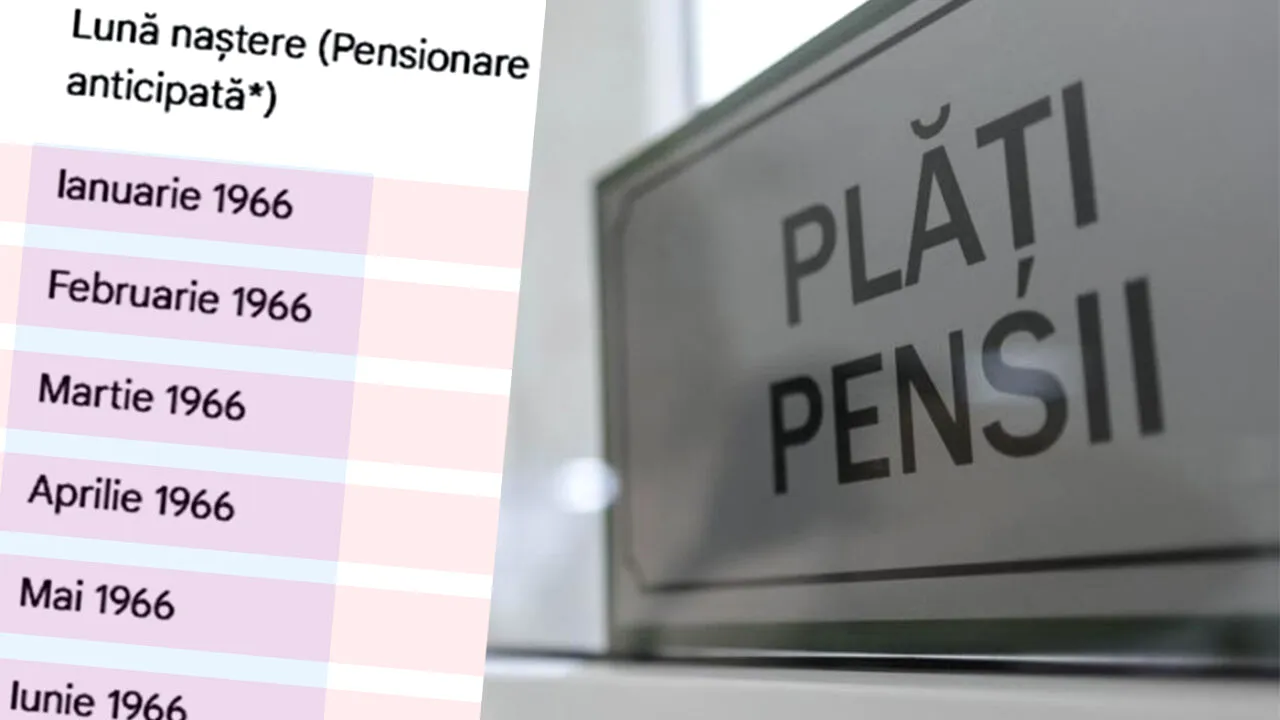 În ce lună poți ieși la pensie, în funcție de data nașterii. Tabel exclusiv pentru femei