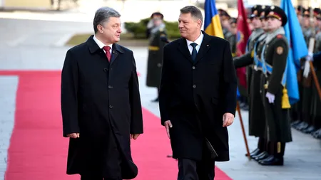 Anunțul Președinției, după ce Iohannis s-a întâlnit cu Poroșenko 