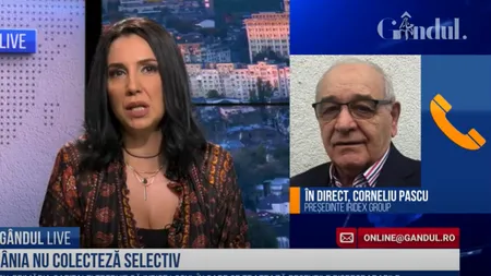 Corneliu Pascu, presedinte Iridex Group, la GANDUL LIVE: „Primăria Capitalei trebuie să intervină, să coordoneze și să controleze serviciul de salubrizare”