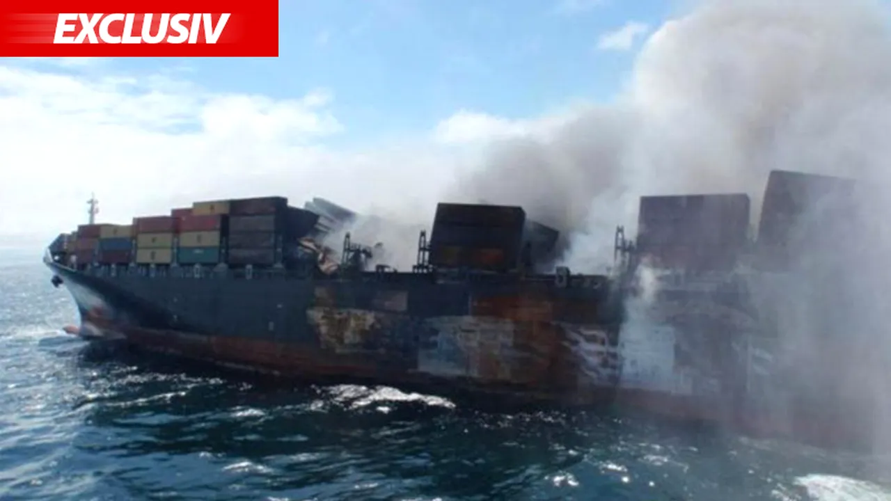 Nava Flaminia se pregătește să scape de deșeuri periculoase la Constanța. Cum au ajuns nemții să fie 