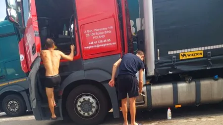 Cum au reacționat doi șoferi ucraineni când s-au întâlnit cu un șofer român: „Mi s-a făcut pielea de găină, n-am ştiut ce să răspund“