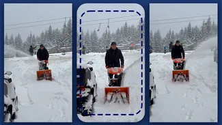 Miruță s-a filmat când face pârtie, la Rânca, în stațiune. „Mai cu lopata, mai cu freza”. Internauții îl provoacă: „Cheamă băieții cu tancurile”