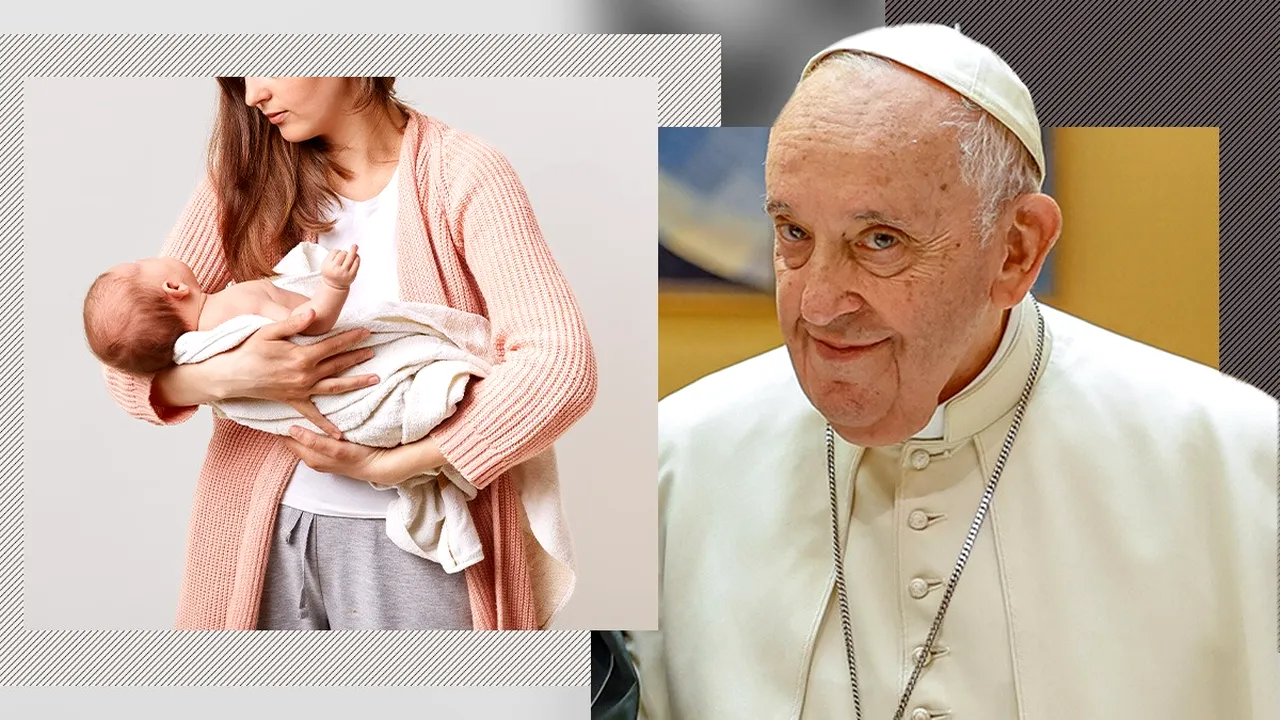 VIDEO | „Consider disprețuitoare practica așa-zisei maternități surogat” / Papa Francisc cere interzicerea reproducerii alternative