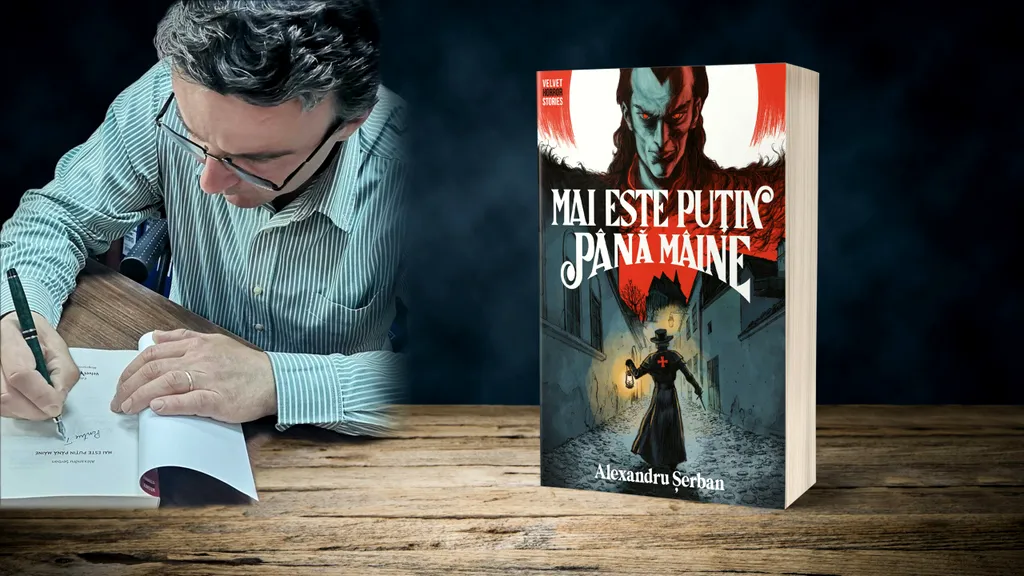 Autorul Alexandru Șerban despre romanul de debut „Mai este puțin până mâine”: „Personajele şi-au dorit să se plimbe dintr-o epocă în alta”