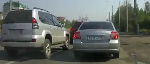 Cea mai creativă metodă de răzbunare în trafic - VIDEO