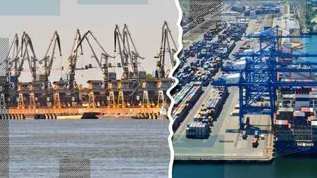 Porturile Constanța și Galați pot deveni huburi la Marea Neagră / Consiliul Concurenței recomandă simplificarea politicii tarifare