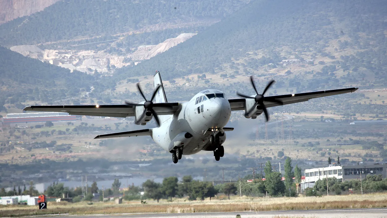 Forțele Aeriene au primit al șaptelea avion Spartan