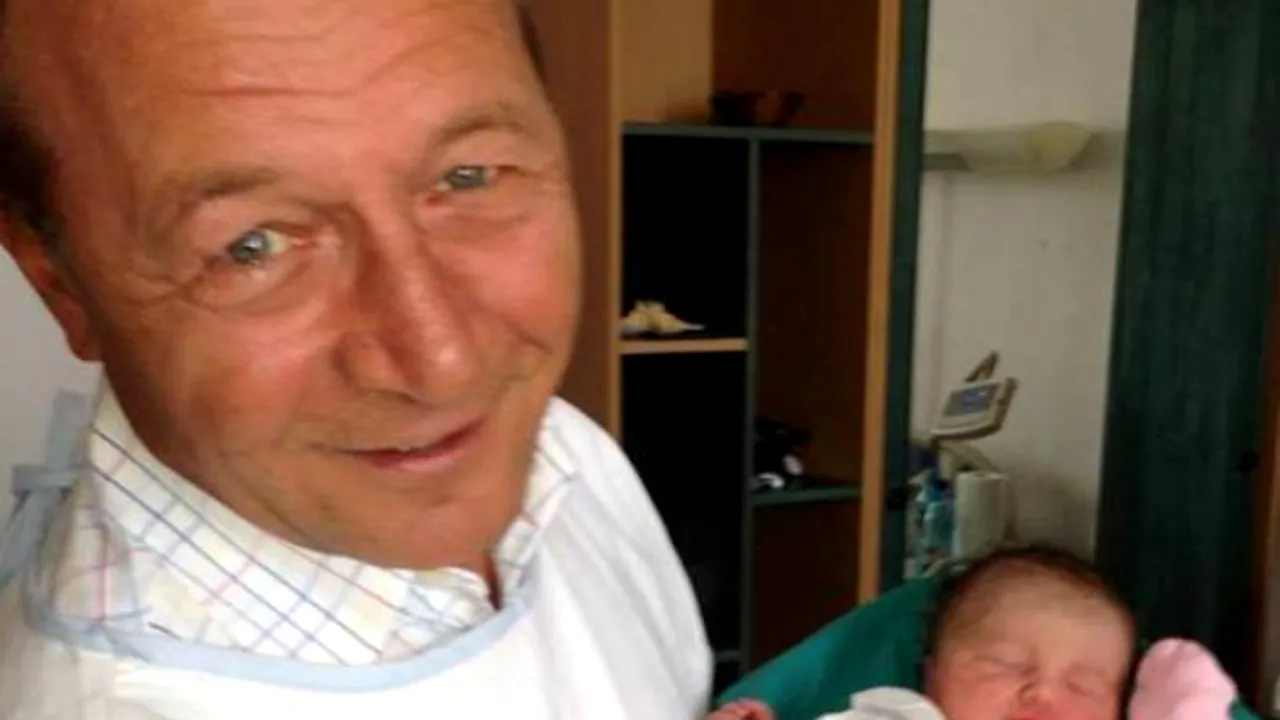 Ce nume poartă nepoata lui Băsescu. EBA: 