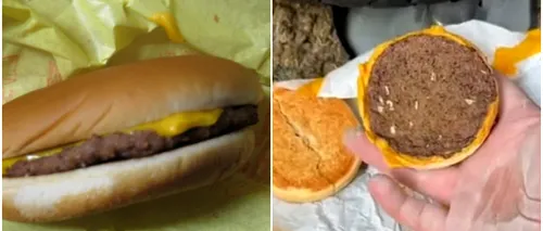Cum arată un cheeseburger de la McDonald's după 3 ani: „Am fost ȘOCAT când l-am desfăcut!”