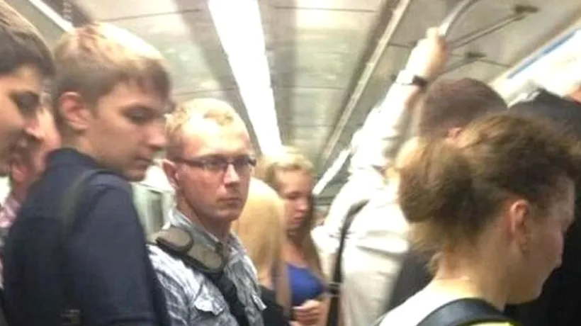 Ce a făcut o tânără pentru a evita aglomerația din metrou