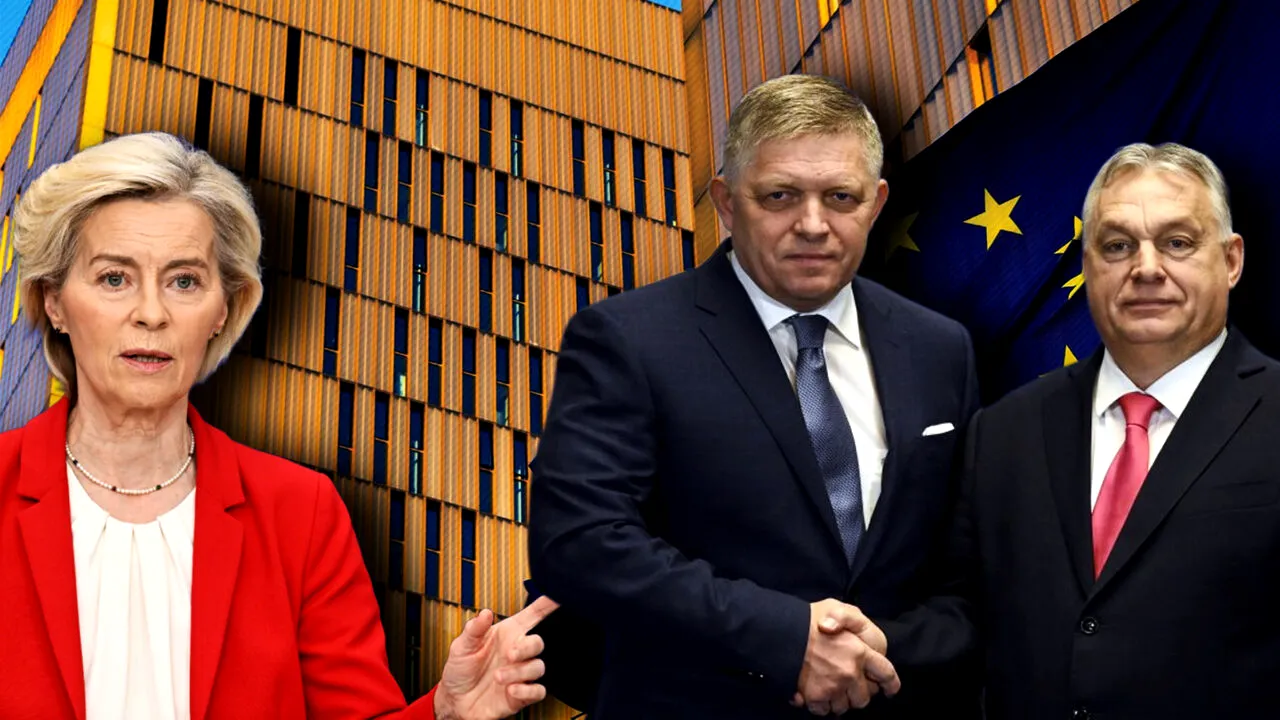 Viktor Orban și Robert Fico merg cu Ursula von der Leyen la CJUE. De ce dă în judecată 2 țări europene chiar Consiliul European