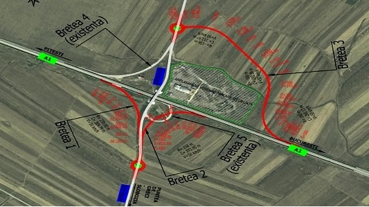 CNAIR: Au fost depuse ofertele pentru trei noduri rutiere pe A1, A2 și A3