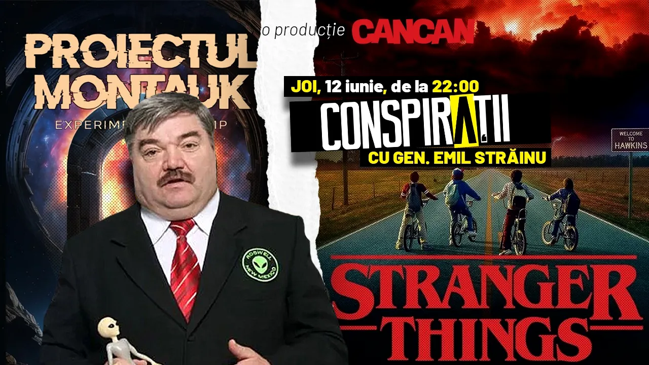 Proiectul Montauk – Adevărul din spatele serialului Stranger Things – Joi, 12 iunie, de la ora 22:00, LIVE pe YouTube Cancan