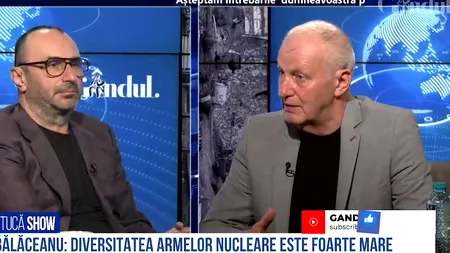 VIDEO | Gen (R) Virgil Bălăceanu: „Există diferite modalități de a folosi armele nucleare”