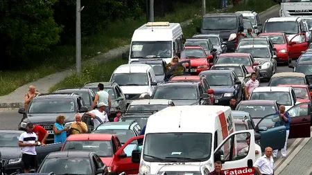 Drumul spre munte, BLOCAT de o coloană de mașini de șapte kilometri pe DN 1