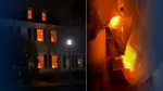 Decorul de Halloween care a încins spiritele într-un cartier din SUA. Pompierii au intervenit de urgență