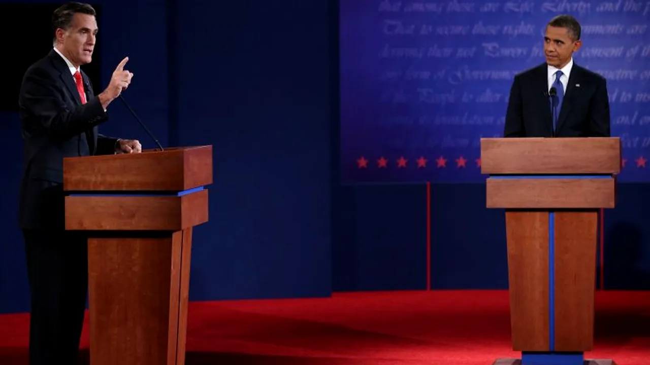 Barack Obama îl acuză pe Mitt Romney că A MINȚIT în dezbaterea televizată