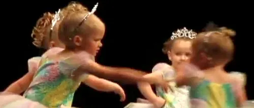 VIDEO. Bătaie între două balerine pe scenă