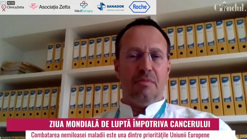 VIDEO | Cristian Barbu, medic primar radioterapie, MedEuropa București: „Tumor Board-ul este extrem de important. Dacă pacientul oncologic nu știe ce are de făcut, atunci este foarte greu”
