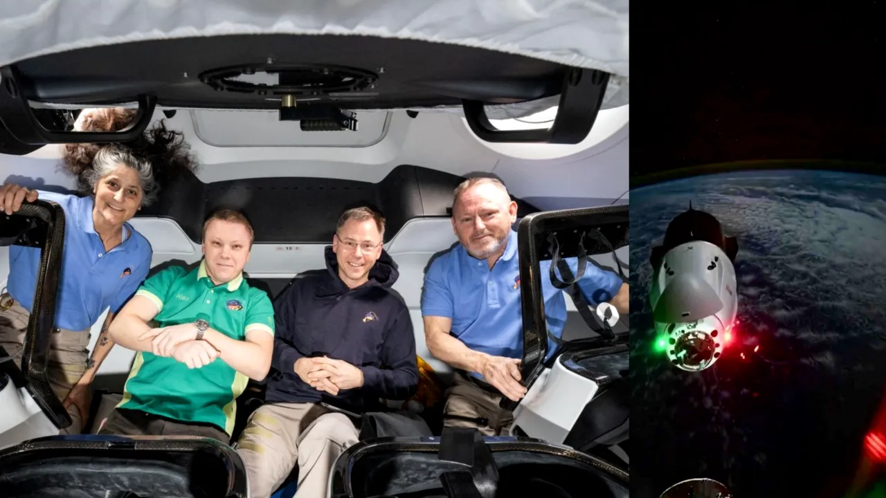 Cei doi astronauți americani, blocați de peste 9 luni pe Stația Spațială Internațională, aduși cu succes pe Pământ cu o capsulă SpaceX