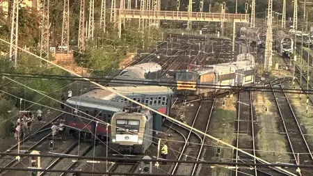 Trenul InterCity de la Cluj-Napoca la Budapesta a deraiat. A fost panică maximă pentru călători: 