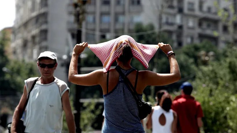 VREMEA. COD GALBEN de caniculă, până vineri, în București și 12 județe 