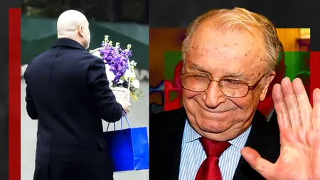 GALERIE FOTO: Pelerinaj la Ion ILIESCU. Fostul președinte împlinește vineri 93 de ani/ Mai multe persoane i-au adus flori și cadouri