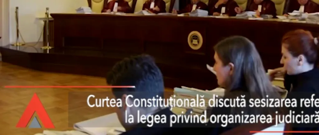 CCR discută sesizarea referitoare la legea privind organizarea judiciară