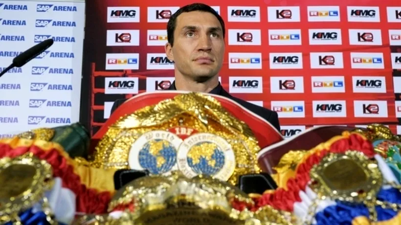Vladimir Klitschko și-a păstrat titlurile WBA-IBF-WBO la categoria grea
