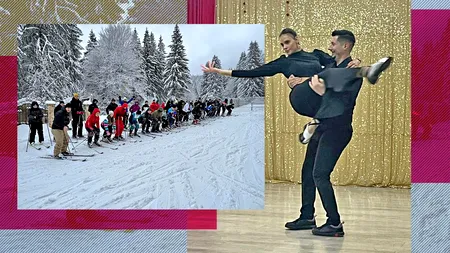 VIDEO EXCLUSIV | Sesiune fără pix. Studenții de la Universitatea Craiova dau examene pe...pârtie, pe scenă sau în sala de dans sportiv