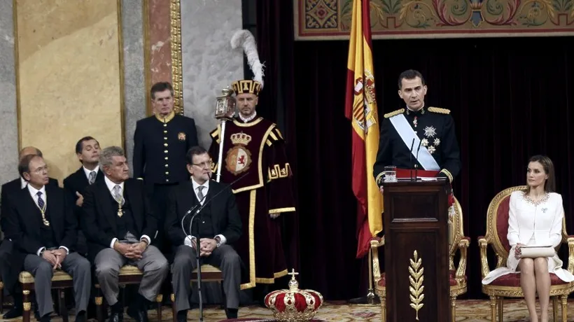 Felipe al VI-lea a devenit regele Spaniei - GALERIE FOTO
