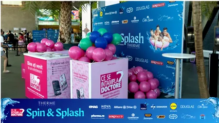 Cum a fost atmosfera la „Spin & Splash by CSID.ro”. Două zile de sport, joacă, sănătate și surprize la THERME București