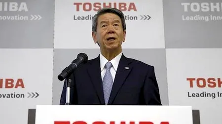 Șeful Toshiba a demisionat în urma unui scandal apărut după ce s-a aflat că gigantul japonez a supraestimat profitul operațional din perioada 2008-2014