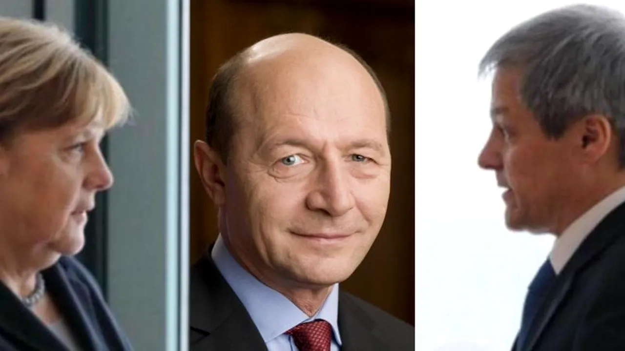 Traian Băsescu: Dacian Cioloș, „COPIL DE MINGI