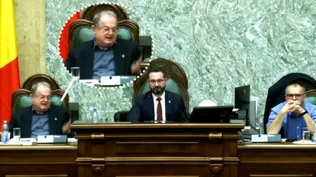 Senatorul Vasile Blaga a înjurat de la tribuna Senatului: „Ai b... p... acuma!”