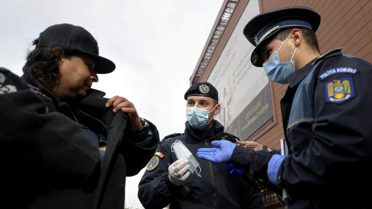 GCS: Amenzi de peste un milion de lei în ultimele 24 de ore pentru încălcarea prevederilor privind combaterea COVID-19