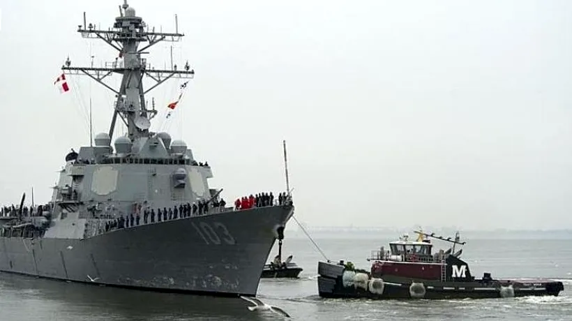 Distrugătorul USS Truxtun a părăsit Marea Neagră