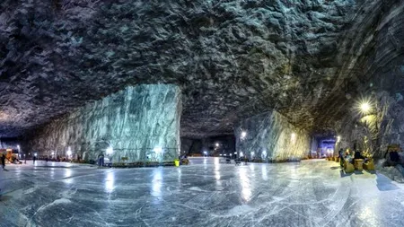 INUNDAȚIE la Salina Praid din județul Harghita: Vizitele turiștilor și exploatarea sării au fost oprite