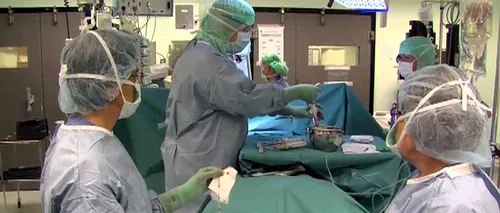 Peste 50 de transplanturi în primele luni din 2013 în România - cea mai mare creștere din Europa