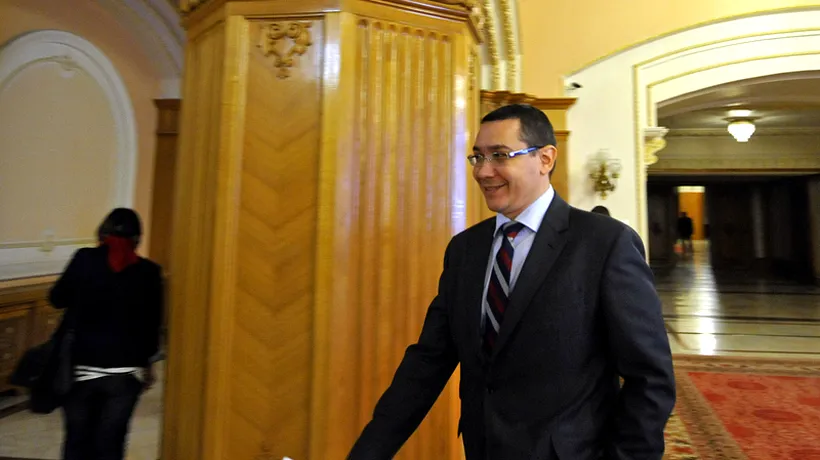 Ponta spune că va prezenta bugetul pe 2013 doar Parlamentului: Nu e cazul să mă duc și la altcineva