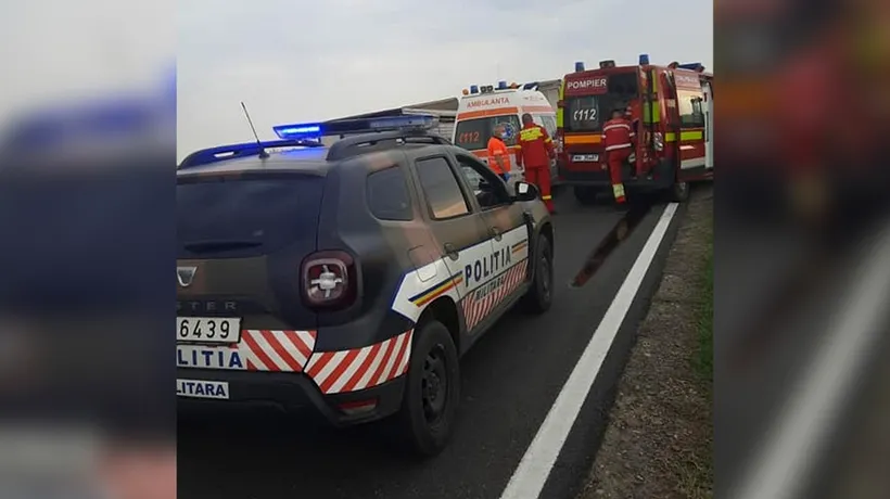 Accident rutier în județul Brăila. Victimele au primit primul ajutor din partea unor militari polonezi