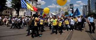 LIVE-UPDATE | 20.000 de profesori au protestat în Capitală/Iohannis, negocieri la Cotroceni cu sindicaliștii (FOTO-VIDEO)
